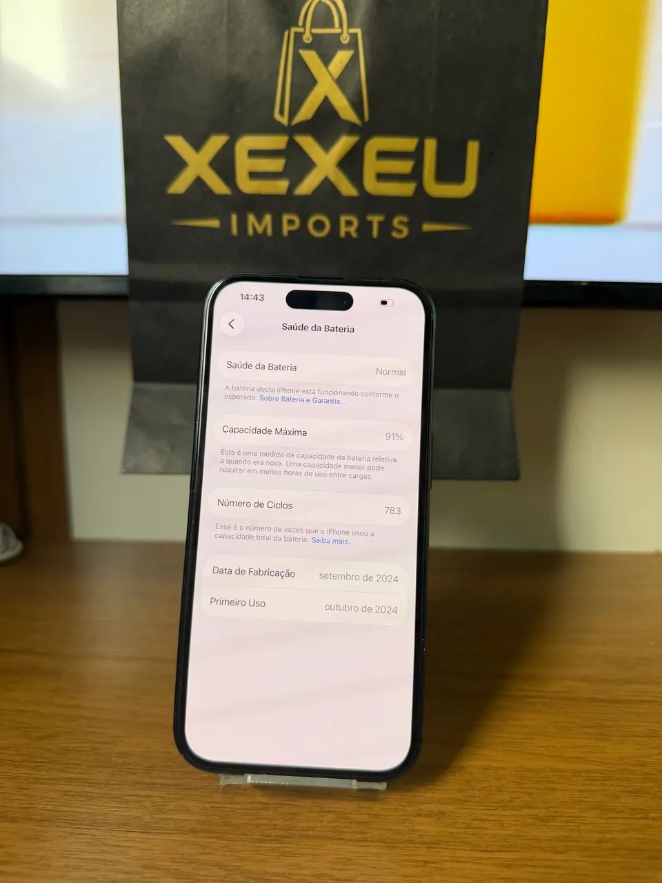 iPhone 16 128gb Preto- Impecável - Foto 3