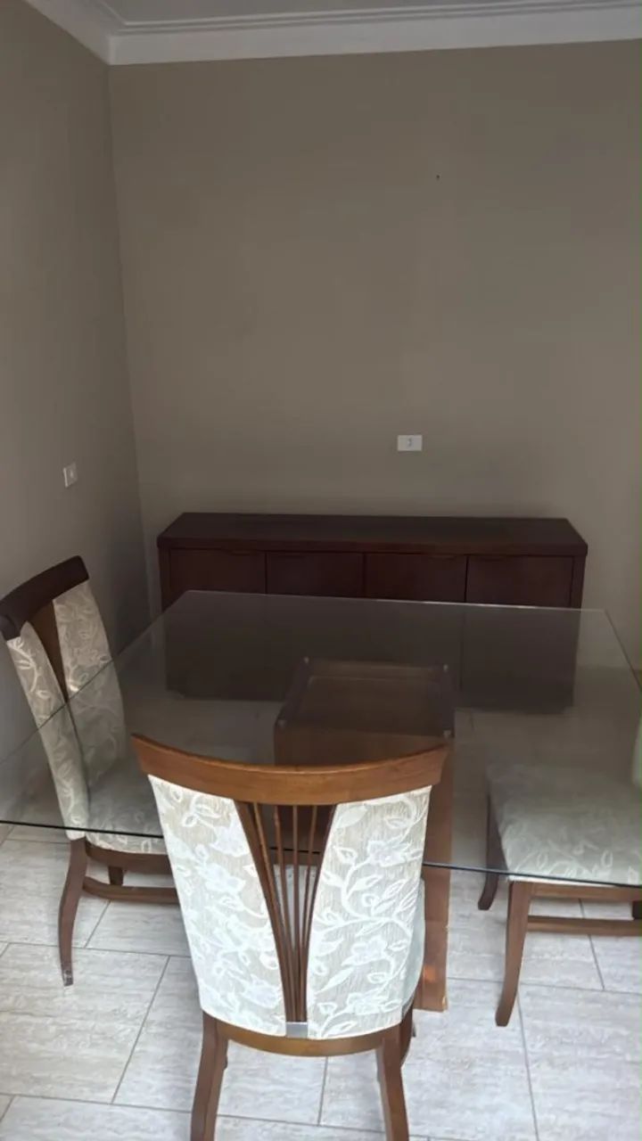 Mesa de jantar quadrada 4 lugares (Sylvia Design) - Foto 2