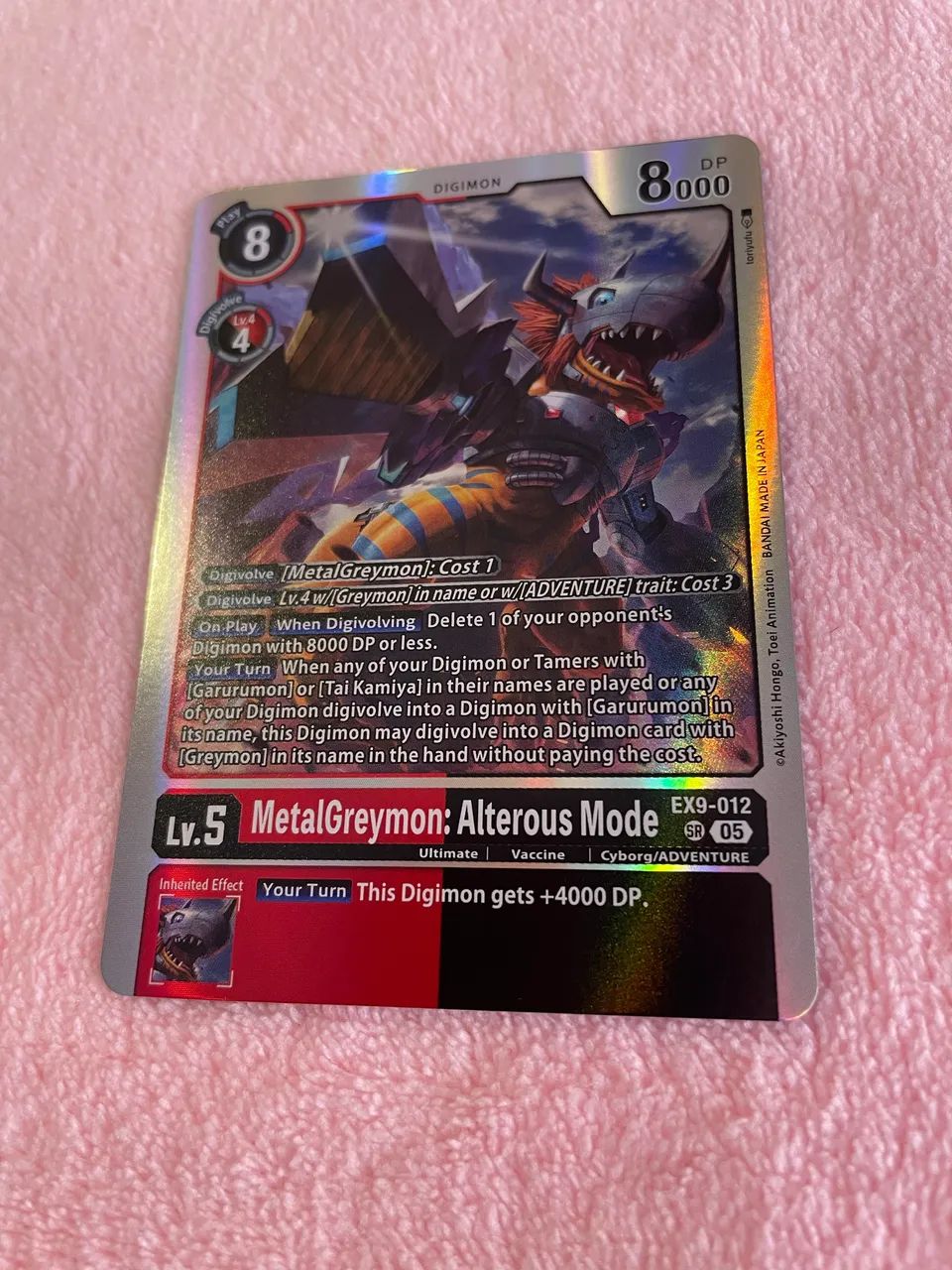Metalgreymon Alterous Mode EX9-012 Digimon TCG - Foto 2
