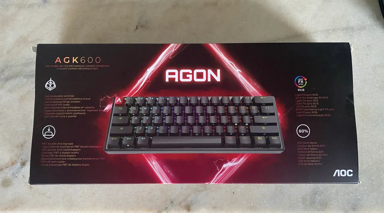 Teclado Mecanico Novo na Caixa