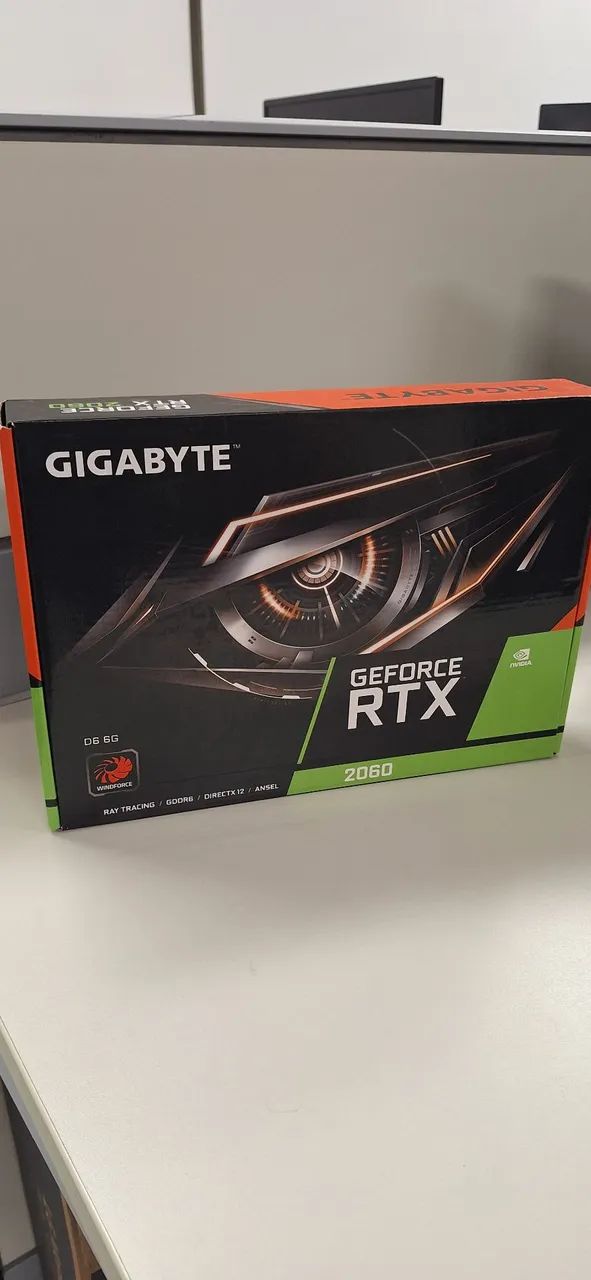 Placa de Vídeo RTX 2060 Gigabyte