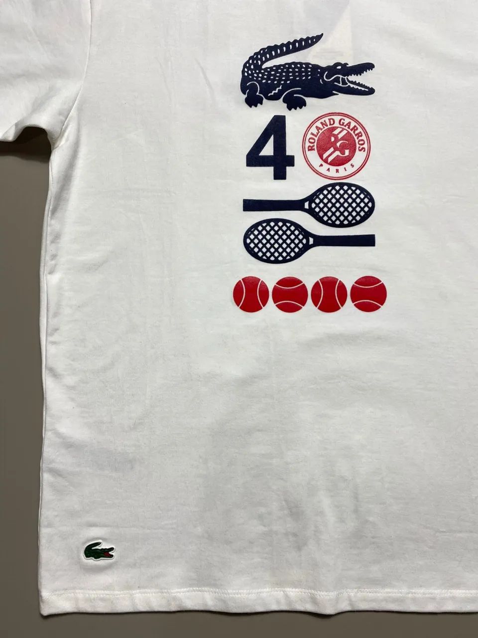 Camiseta Roland Garros Bege Limitado  - Foto 3
