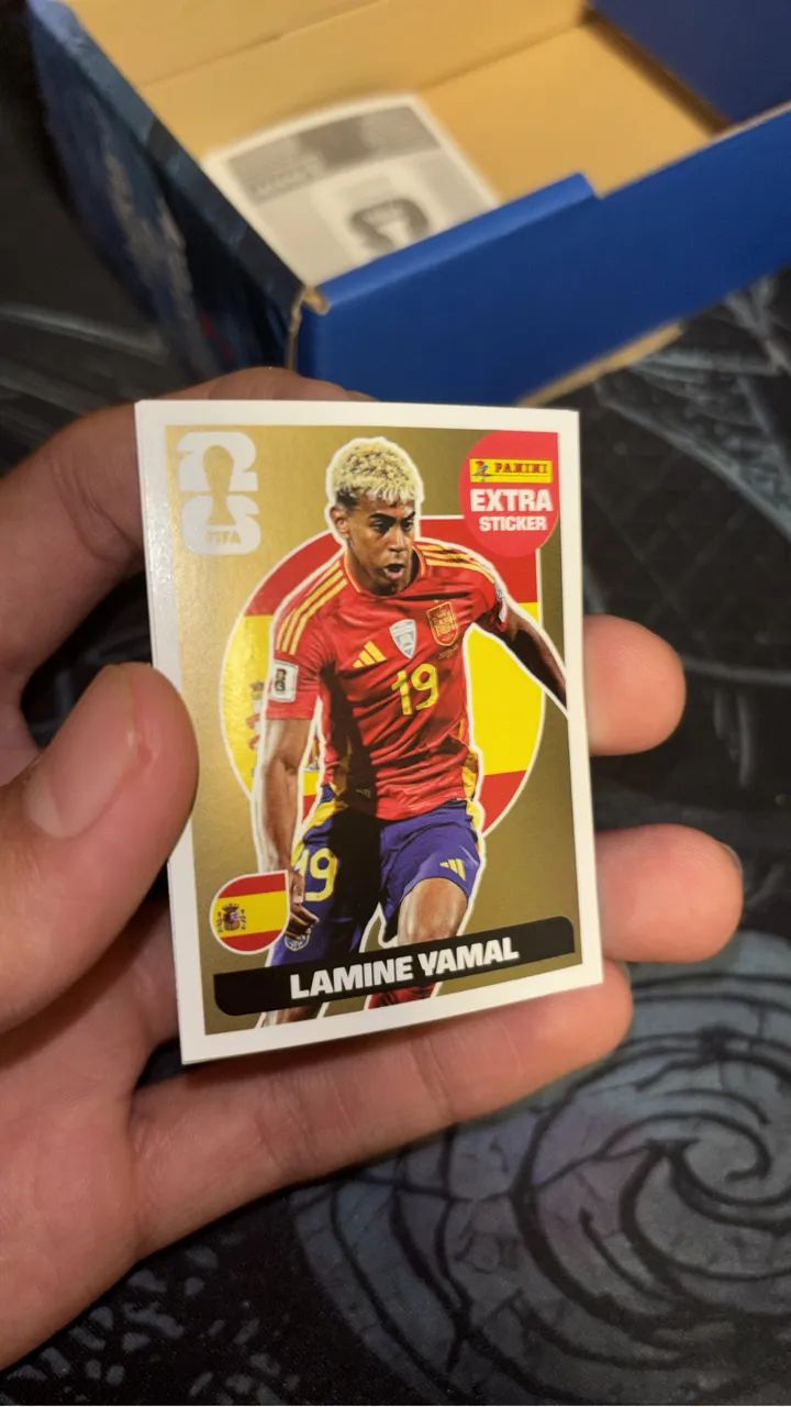 Lamine yamal dourada 