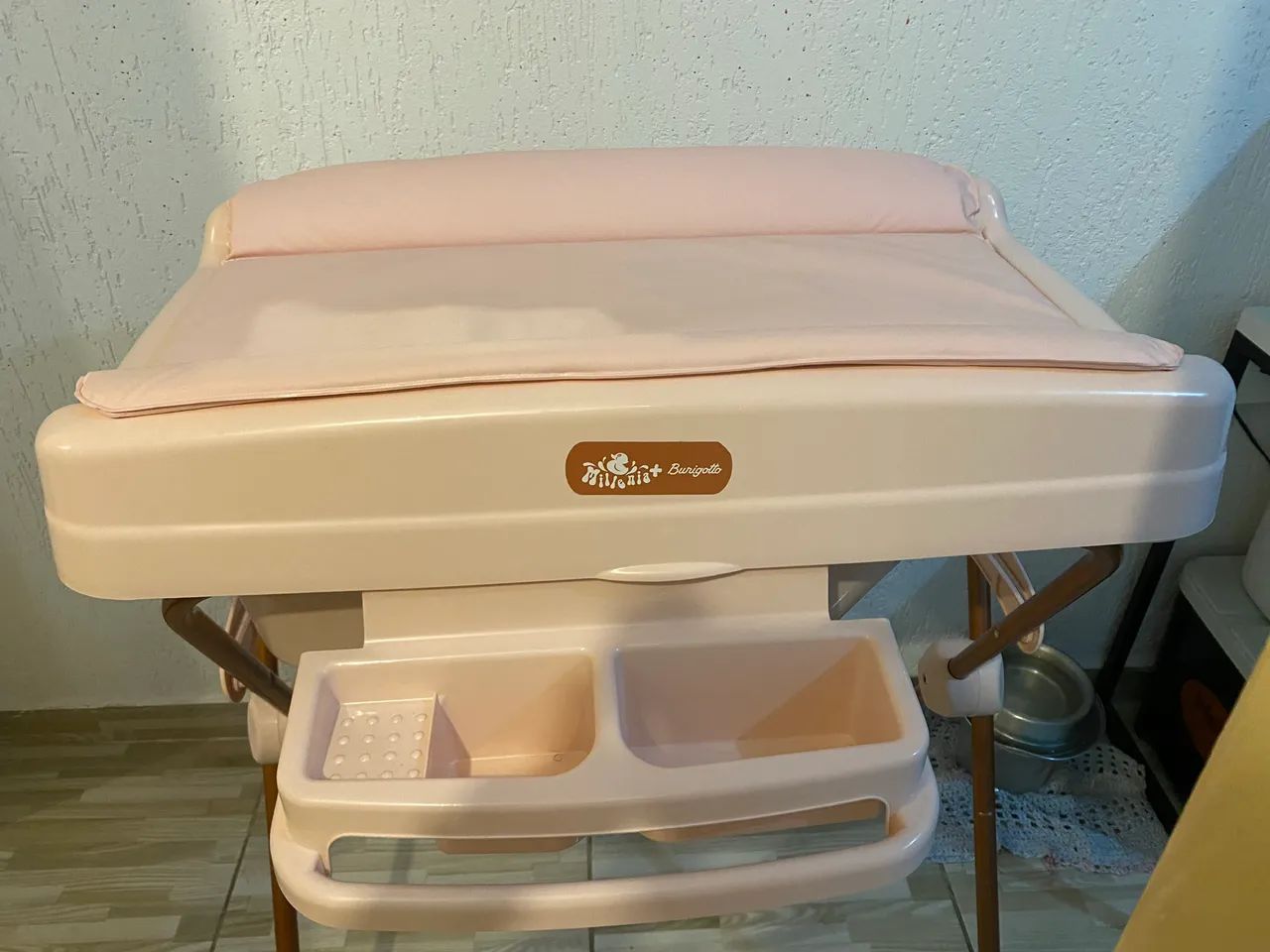 Banheira com trocador 