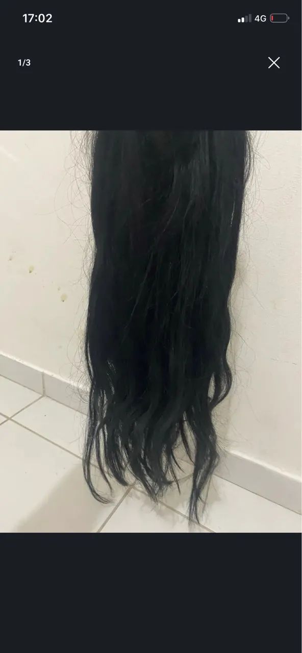 Cabelo humano 70 cm - Foto 2