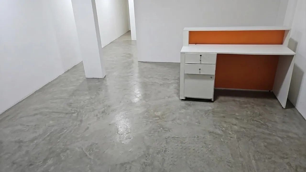 Balcão de recepção 