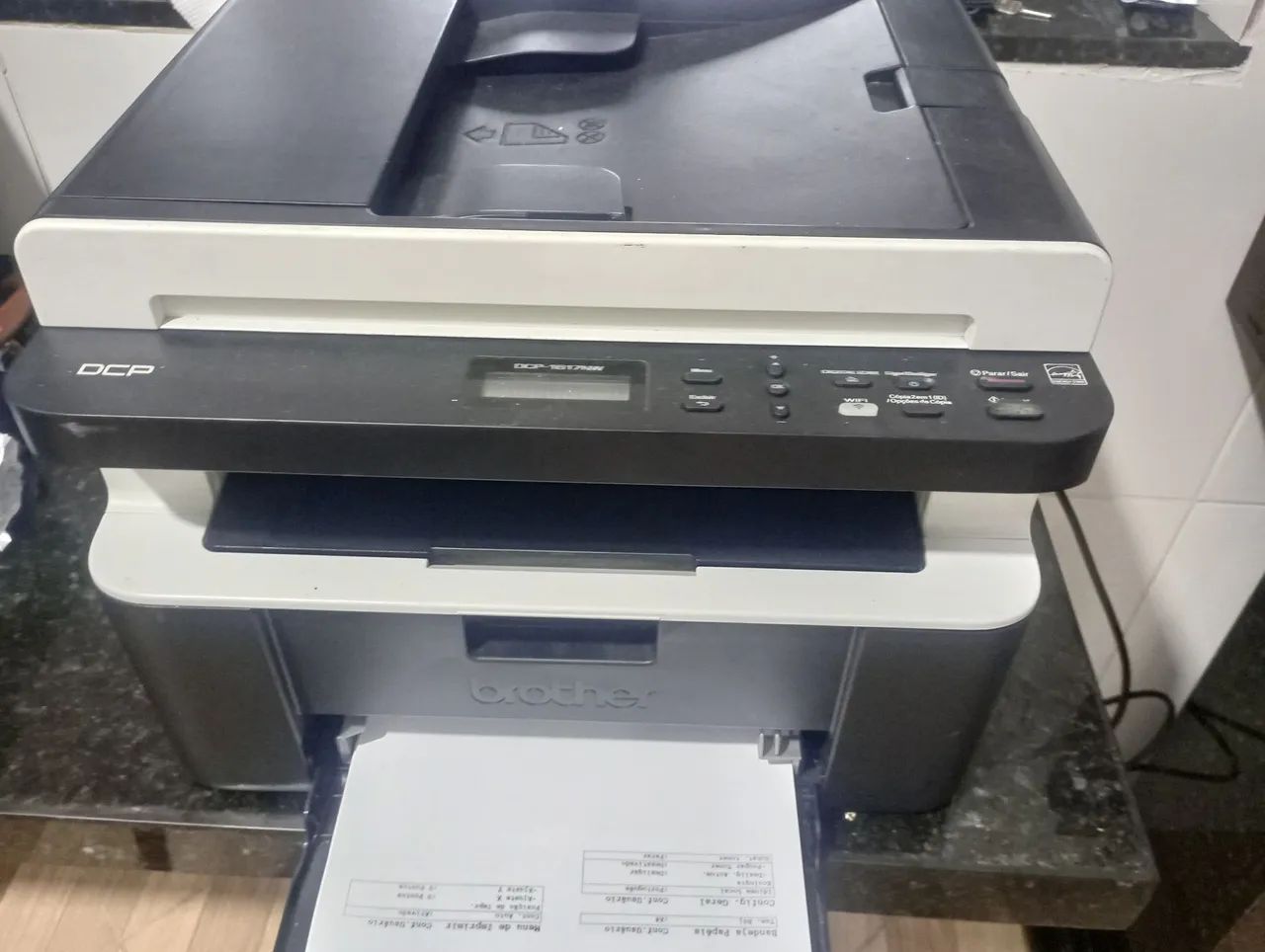Impressora brother dcp 1617nw