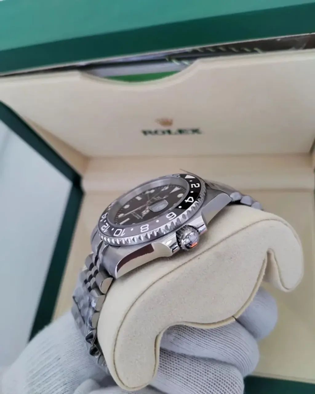 Relógio Rolex Bruce Wayne Automático - GMT Master II Jubileu - Foto 5