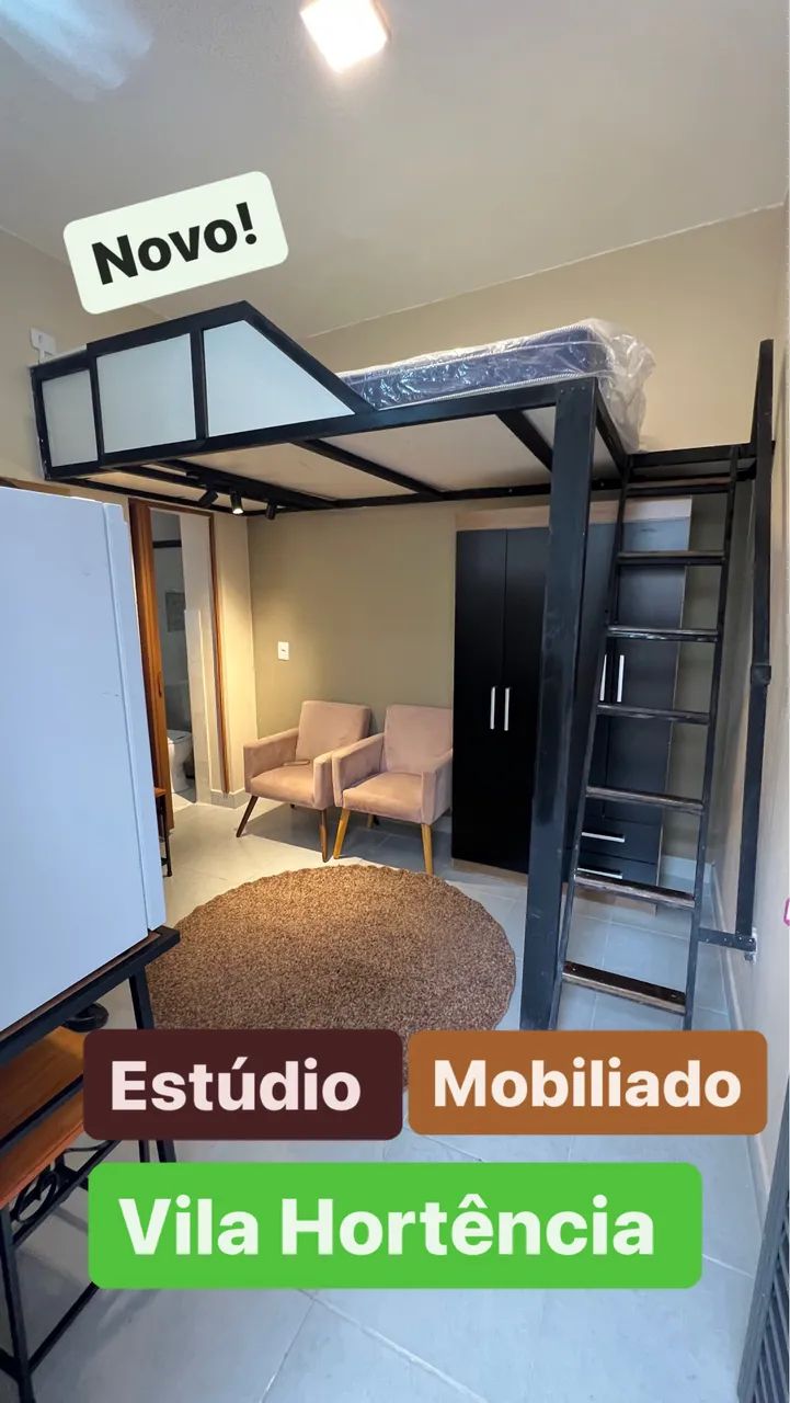 Vila Hortência kitnet mobiliada - Foto 4