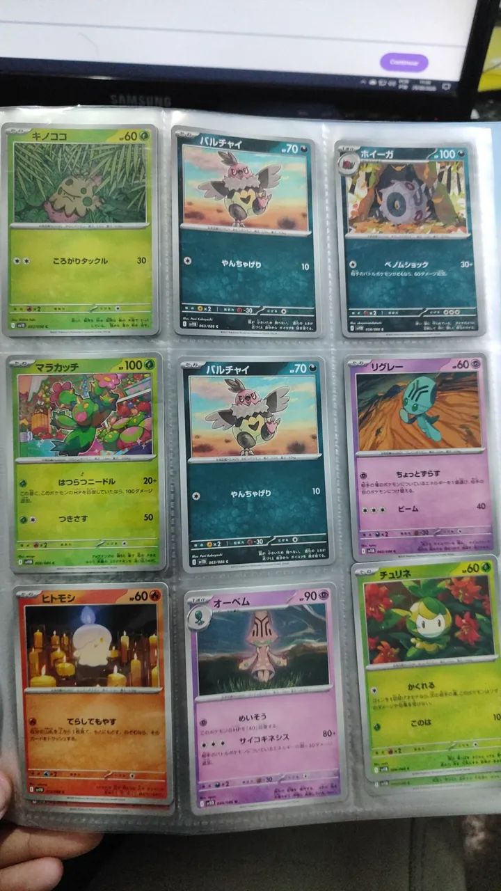 Coleção de cartas Pokemon em japonês , vendo separadas valor a combinar  - Foto 2