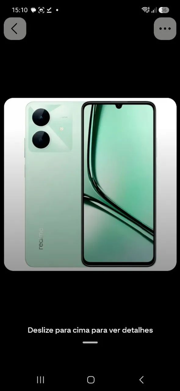 Note 60 x 128gb 4G preto/ verde