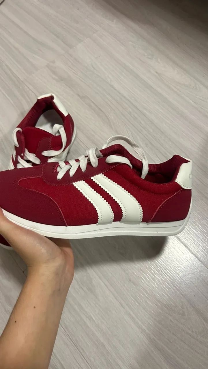 Tênis réplica adidas, tamanho 38 - Foto 3