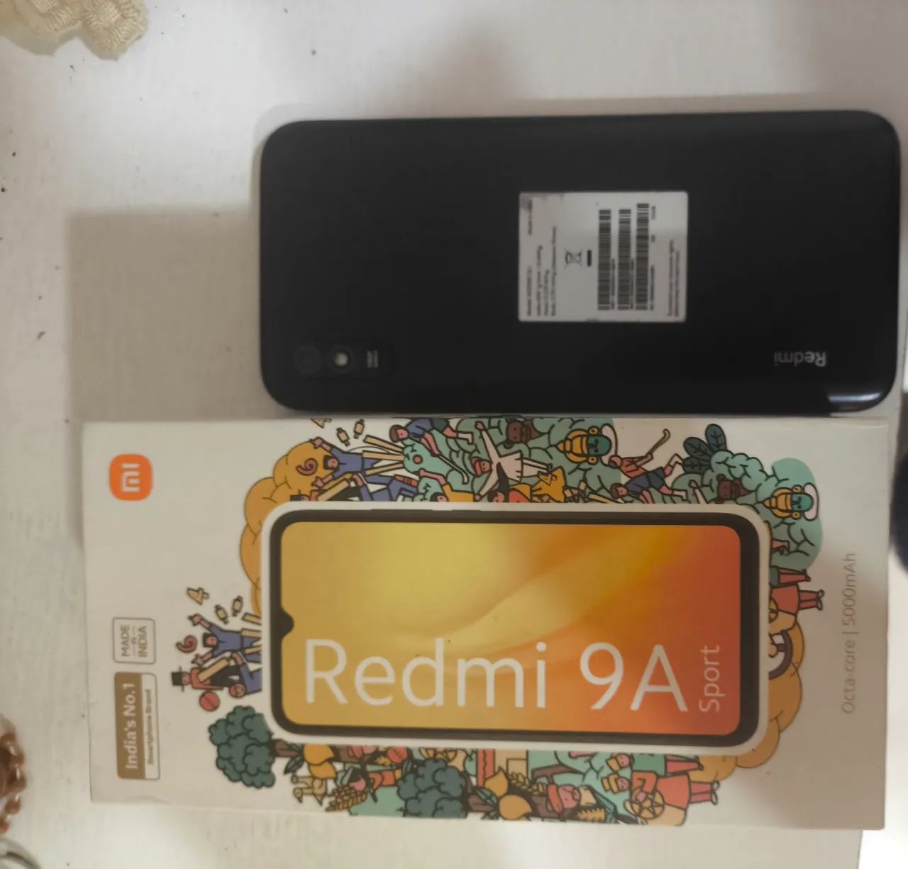 Xiaomi redmi 9A usado (2+32gb) + 3 capinhas - Foto 2
