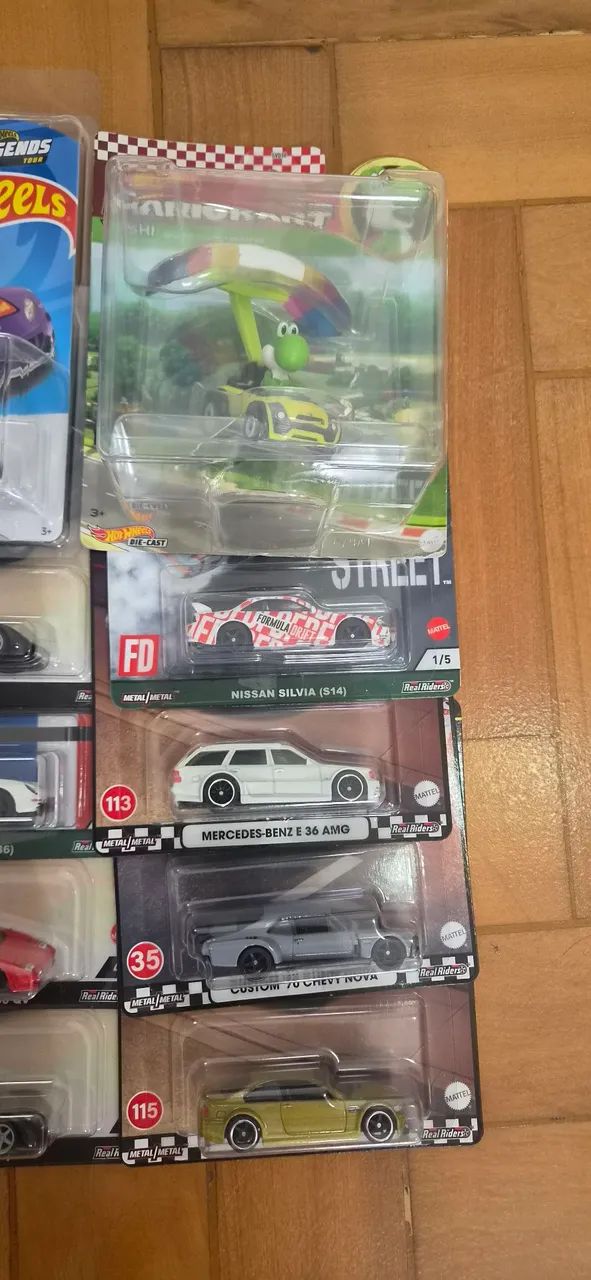 Mega Lote HW Premium - Legends Tour (R32, S2000), Boulevard e Mario - Foto 3