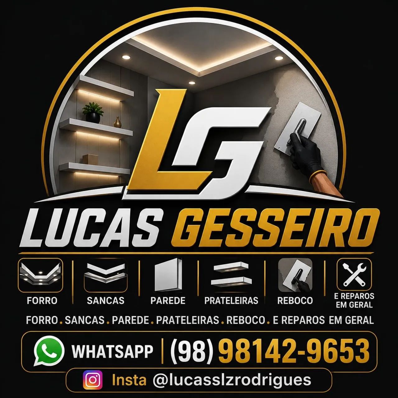 Gesseiro disponível 