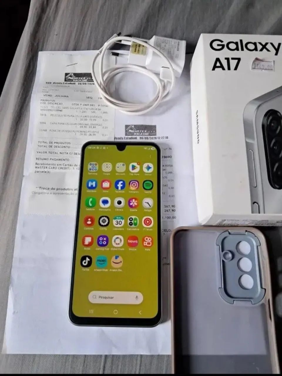 Celular Samsung Galaxy A17 novo perfeito  - Foto 3