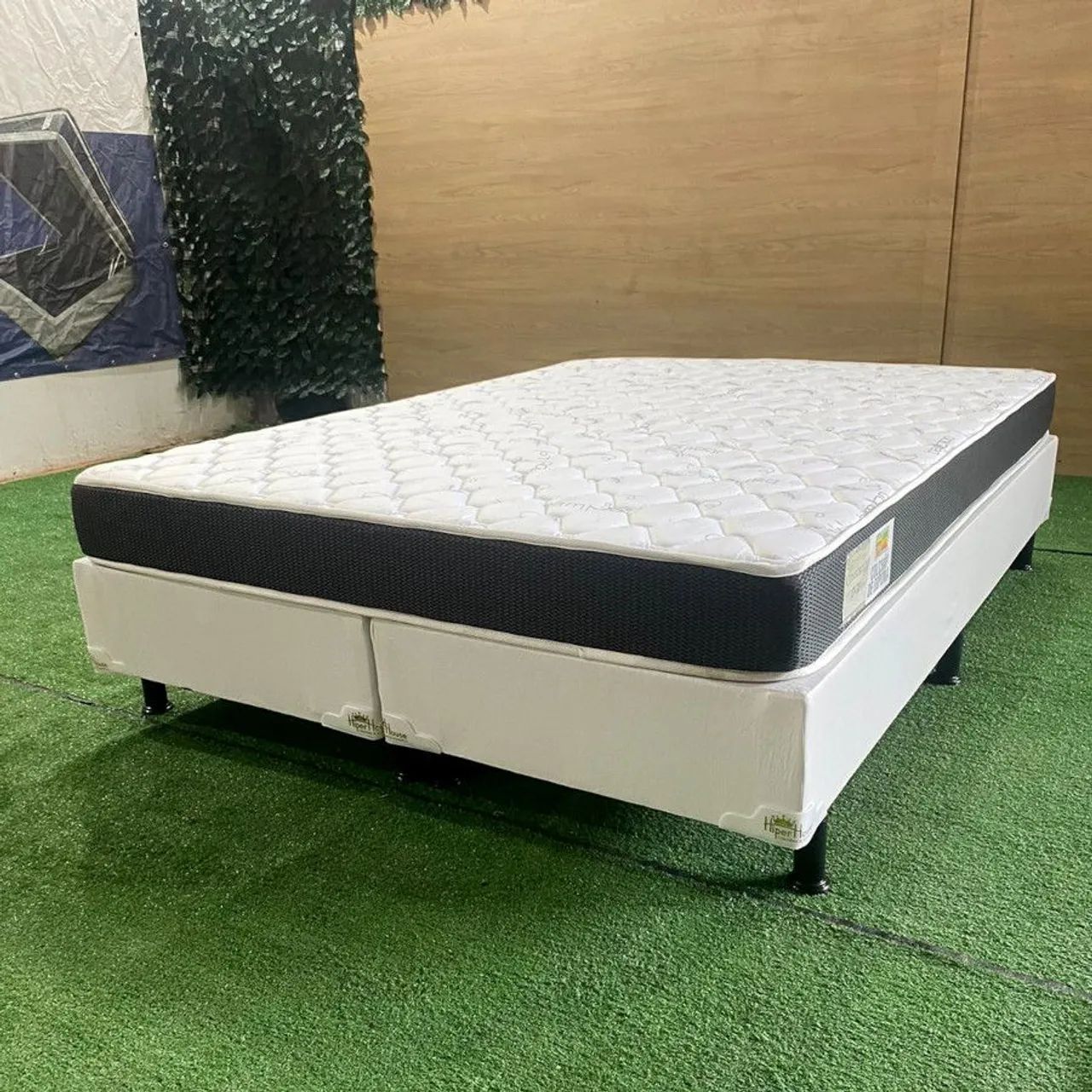 Base box e colchão Queen, frete grátis e só paga na hora da entrega  - Foto 2