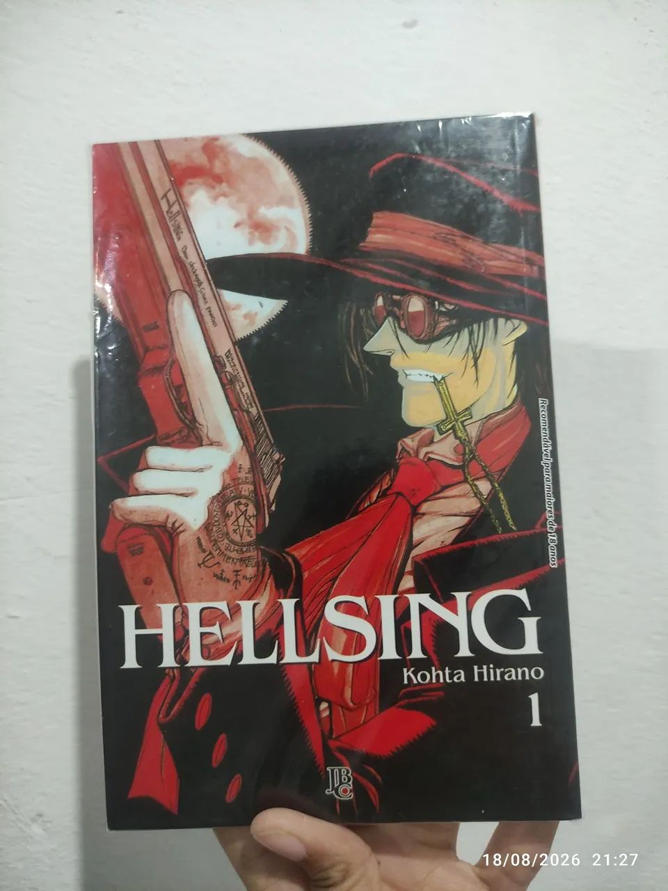 Hellsing volume 1 versão nova de 2025