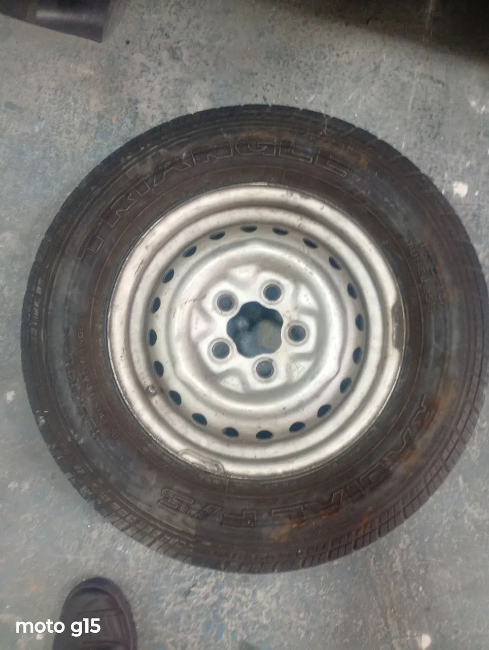 Roda de ferro da kombi - Foto 2