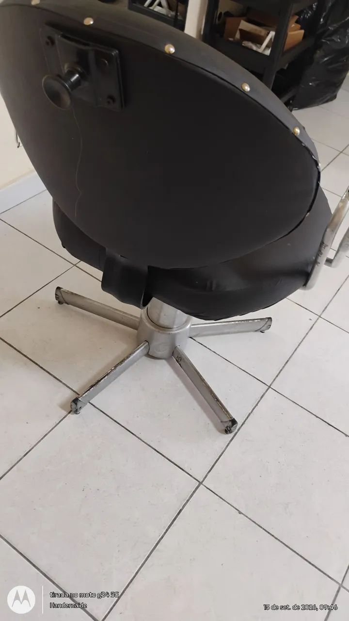 Cadeira para cabeleireiro barbeiro