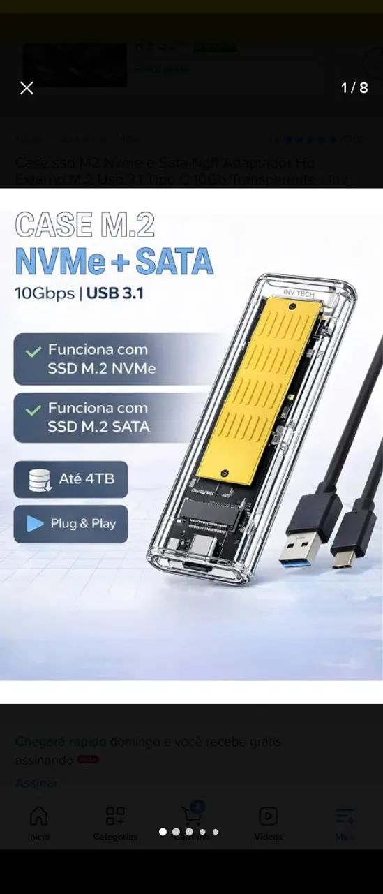 SSD NVMe 2TB - Foto 3