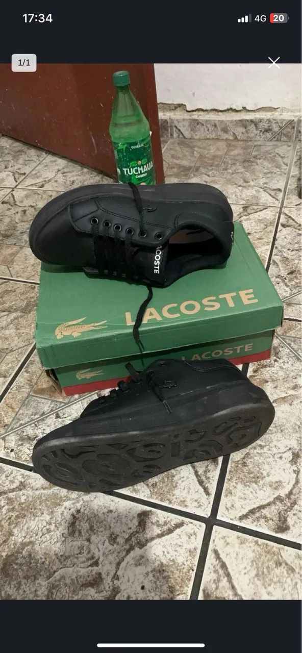 Sapato da Lacoste novo
