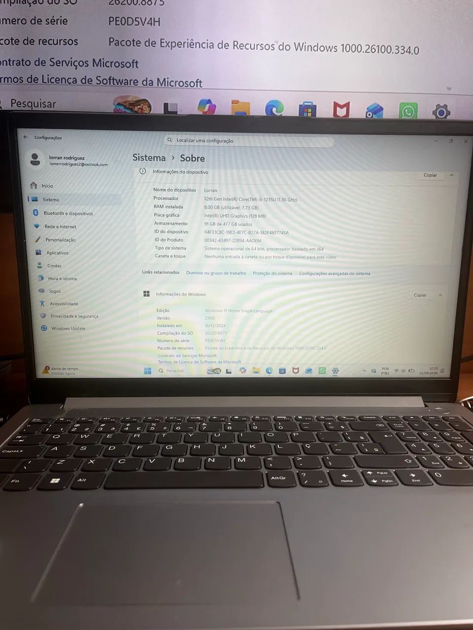 Notebook Lenovo seminovo - Foto 3