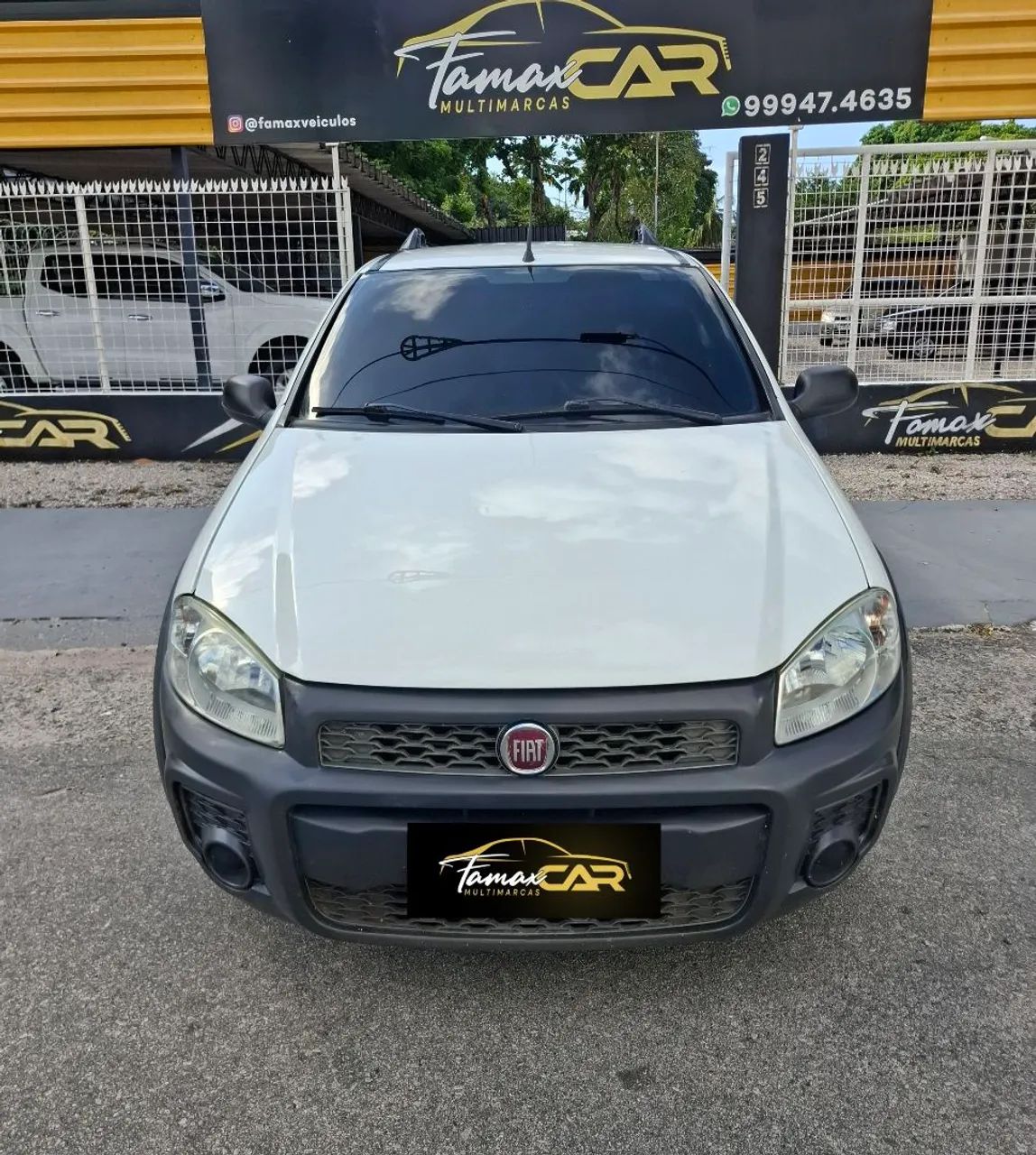 Fiat Strada Working Hard 1.4 Fire Flex 8V CS 2019 - Foto 2