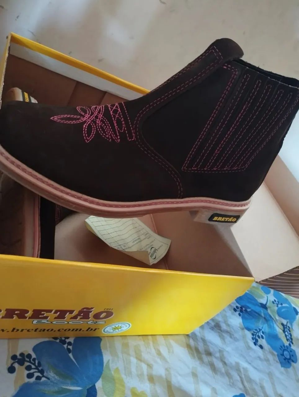 Bota Texana nova