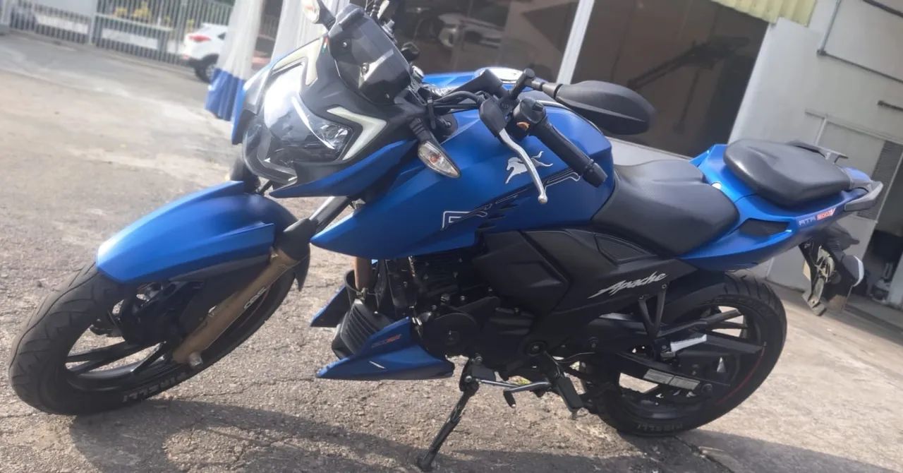  TVS Apache RTR 200 Azul | 2022/2023 - Foto 4