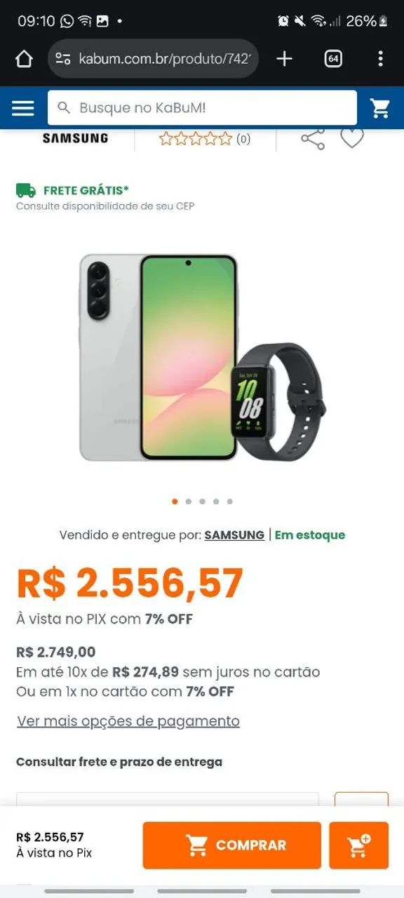 Samsung A56 256g