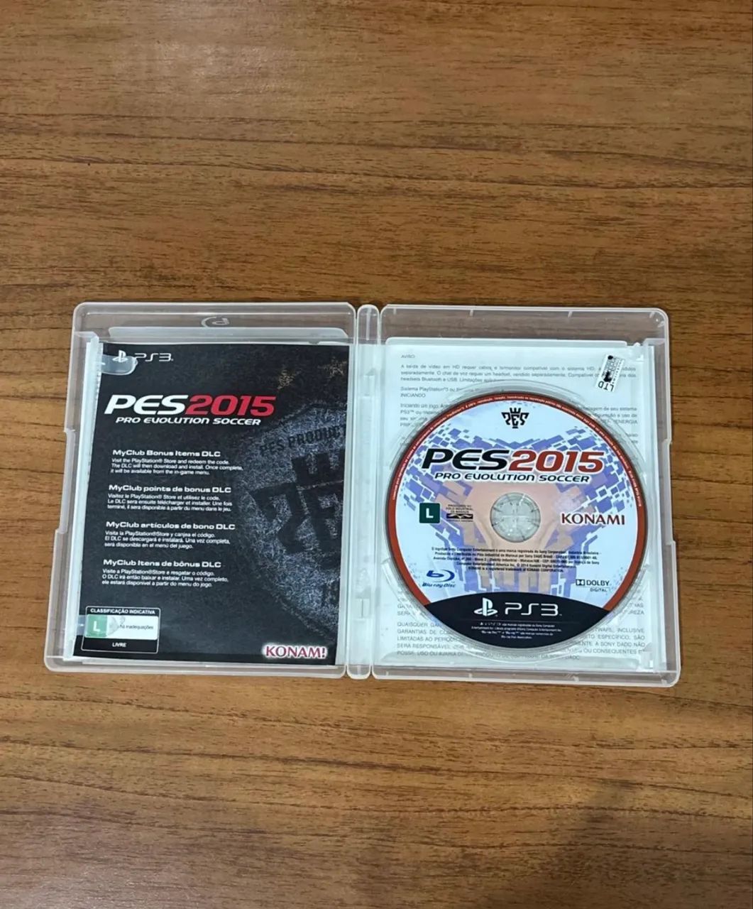? PES 2015 PS3 - Pro Evolution Soccer - Original Completo - Com Libertadores! - Foto 2