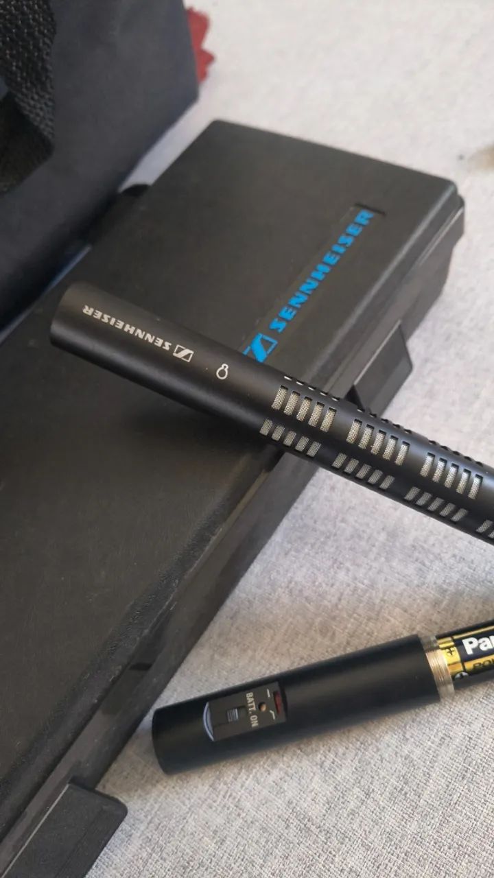 Microfone Shotgun Sennheiser Me66 K6