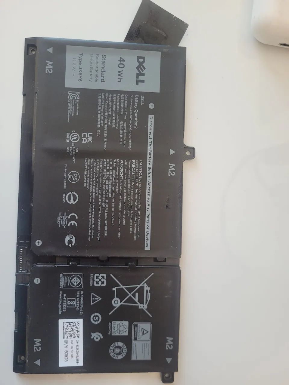 Bateria P/notebook Dell Latitude 3410 original
