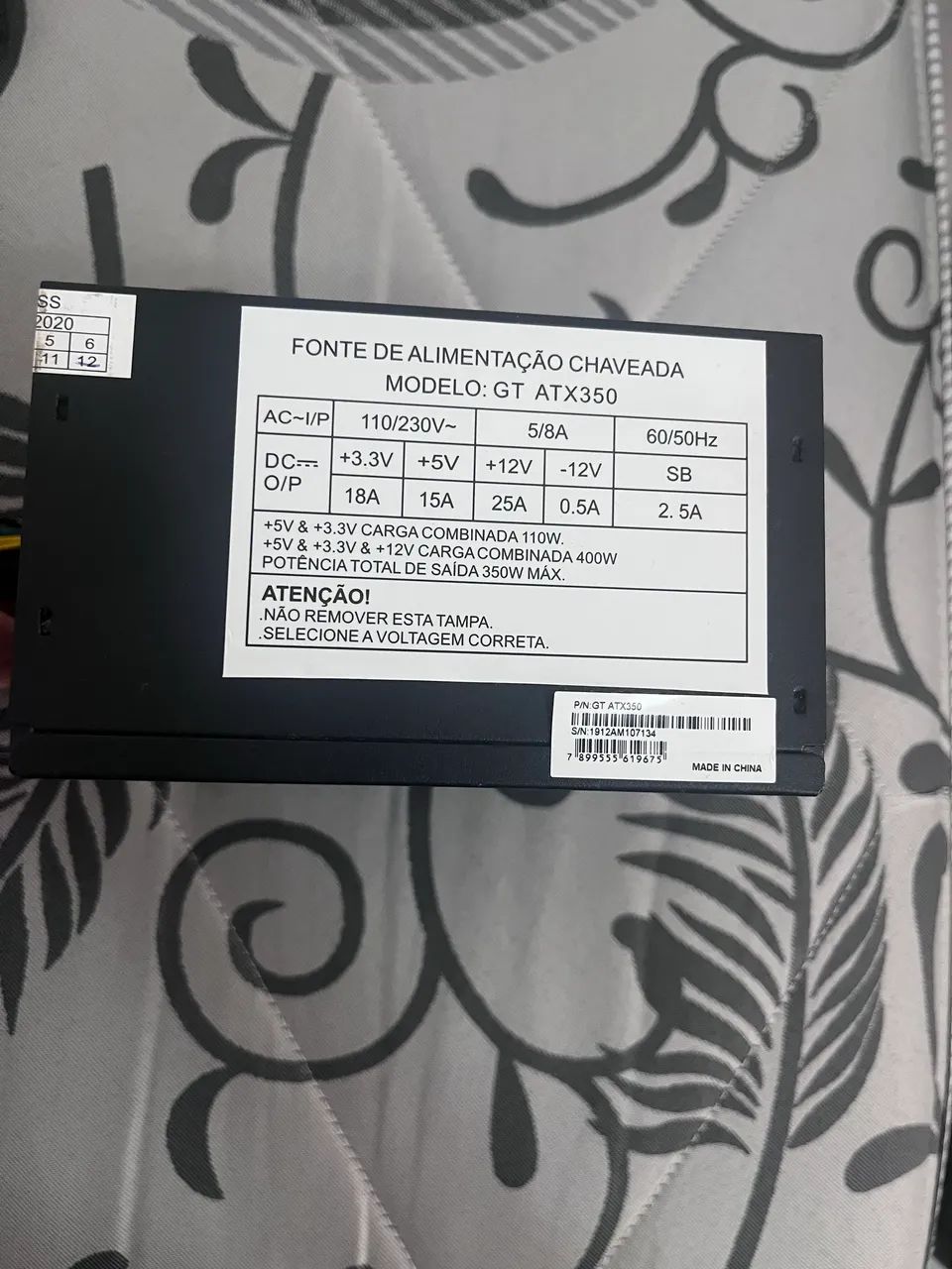 Fonte 350W ATX Goldentec - Foto 3