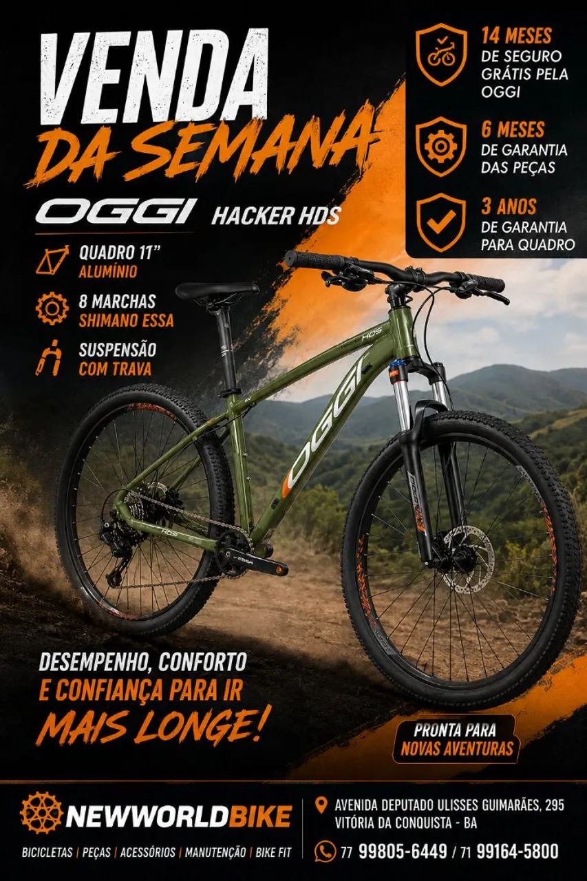 Bicicleta Oggi HDS 