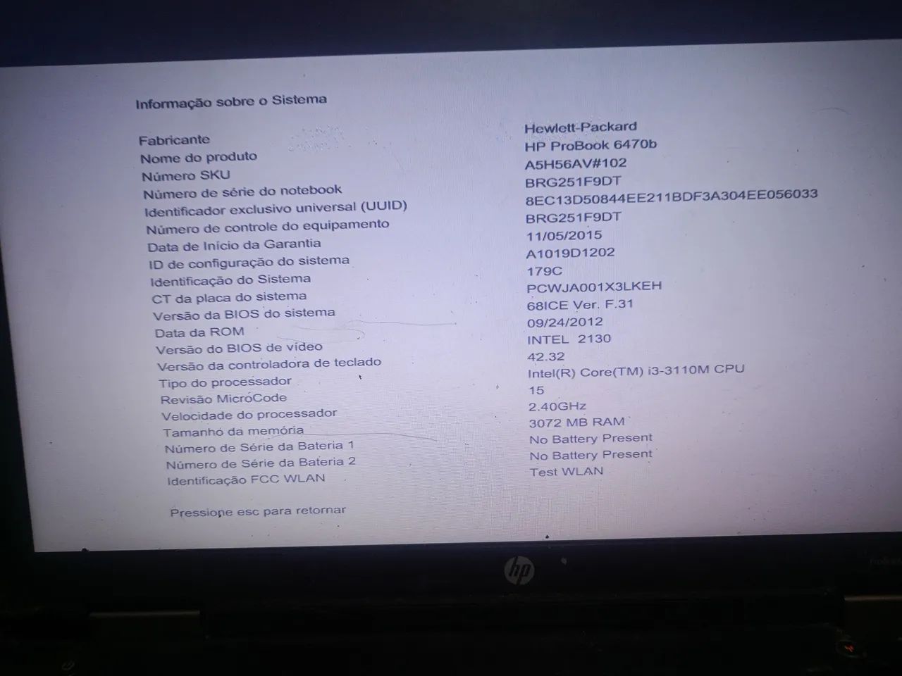 Notebook Hp probook i3 3th  - Foto 3