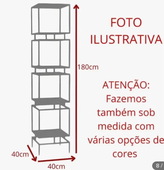 Estante industrial modelo cubo  - Foto 2