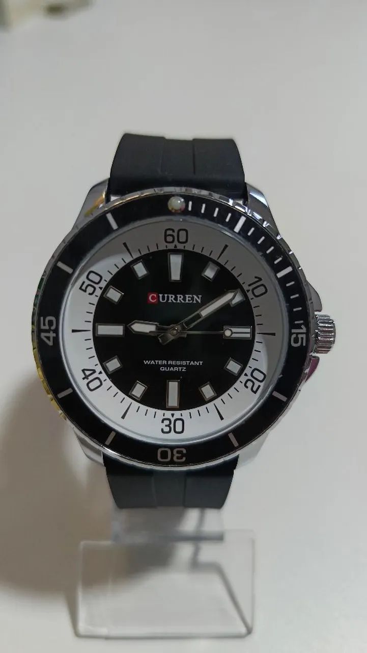 Relógio Curren pulseira de silicone - Foto 4