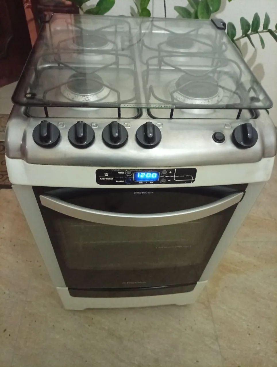 Fogão Eletrolux elétrico chef 
