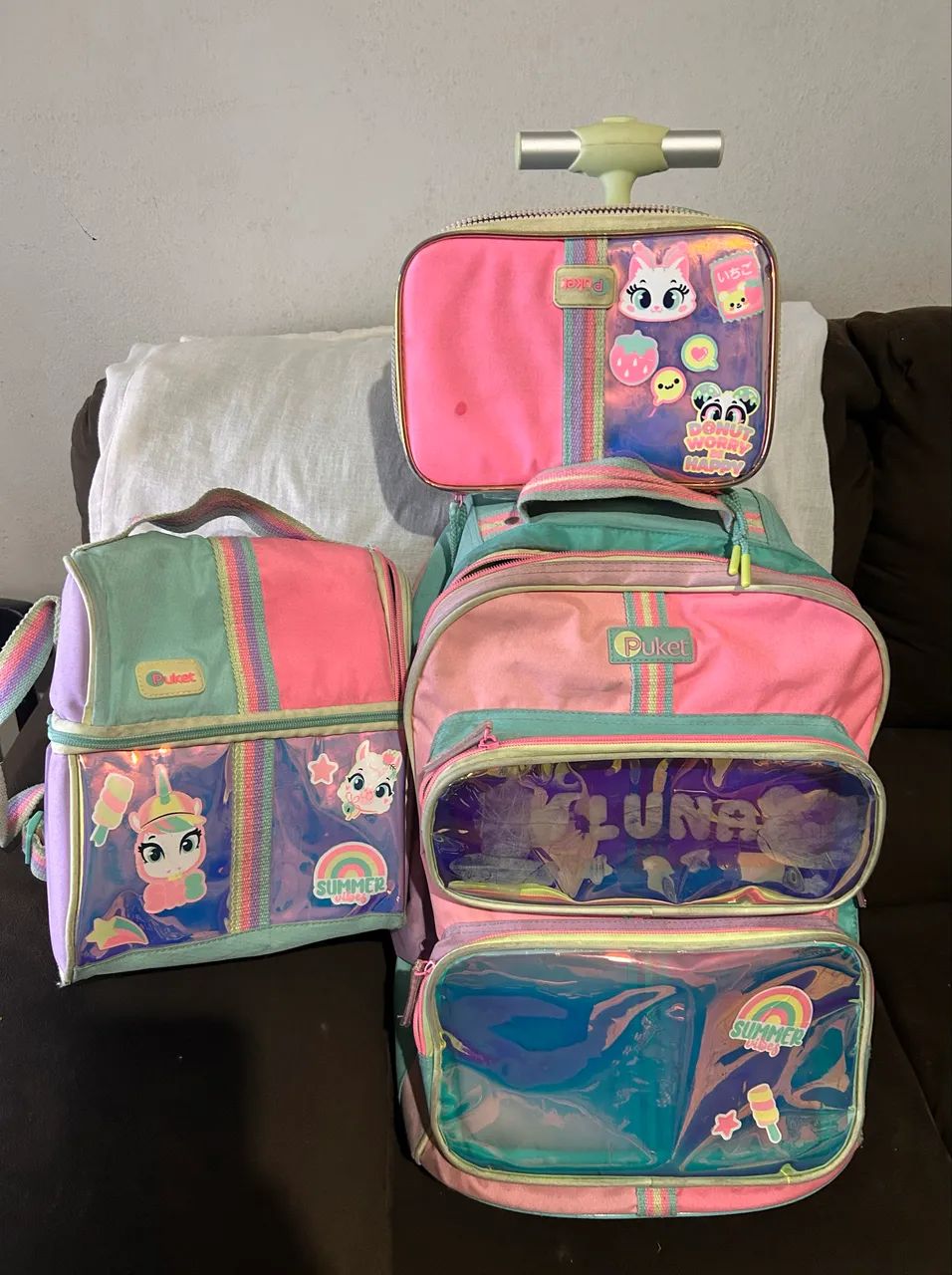 MOCHILA RODINHAS PUKET - Foto 2