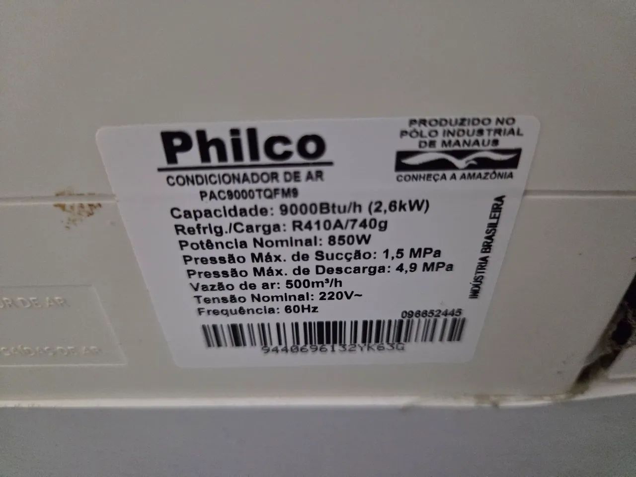 Ar condicionado 9000 BTUs - Foto 3