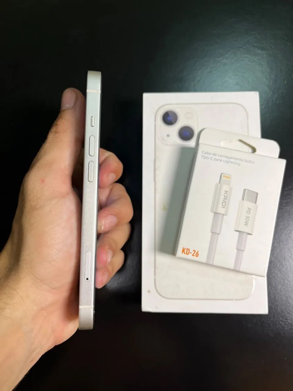 iPhone 13 Branco de 128Gb - Impecável  - Foto 3