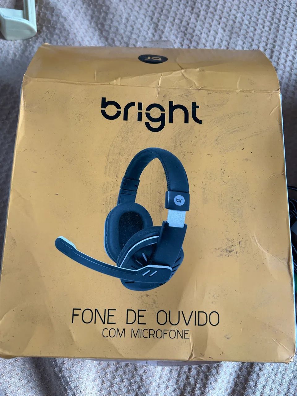 Fone de Ouvido com microfone - Bright - Novo
