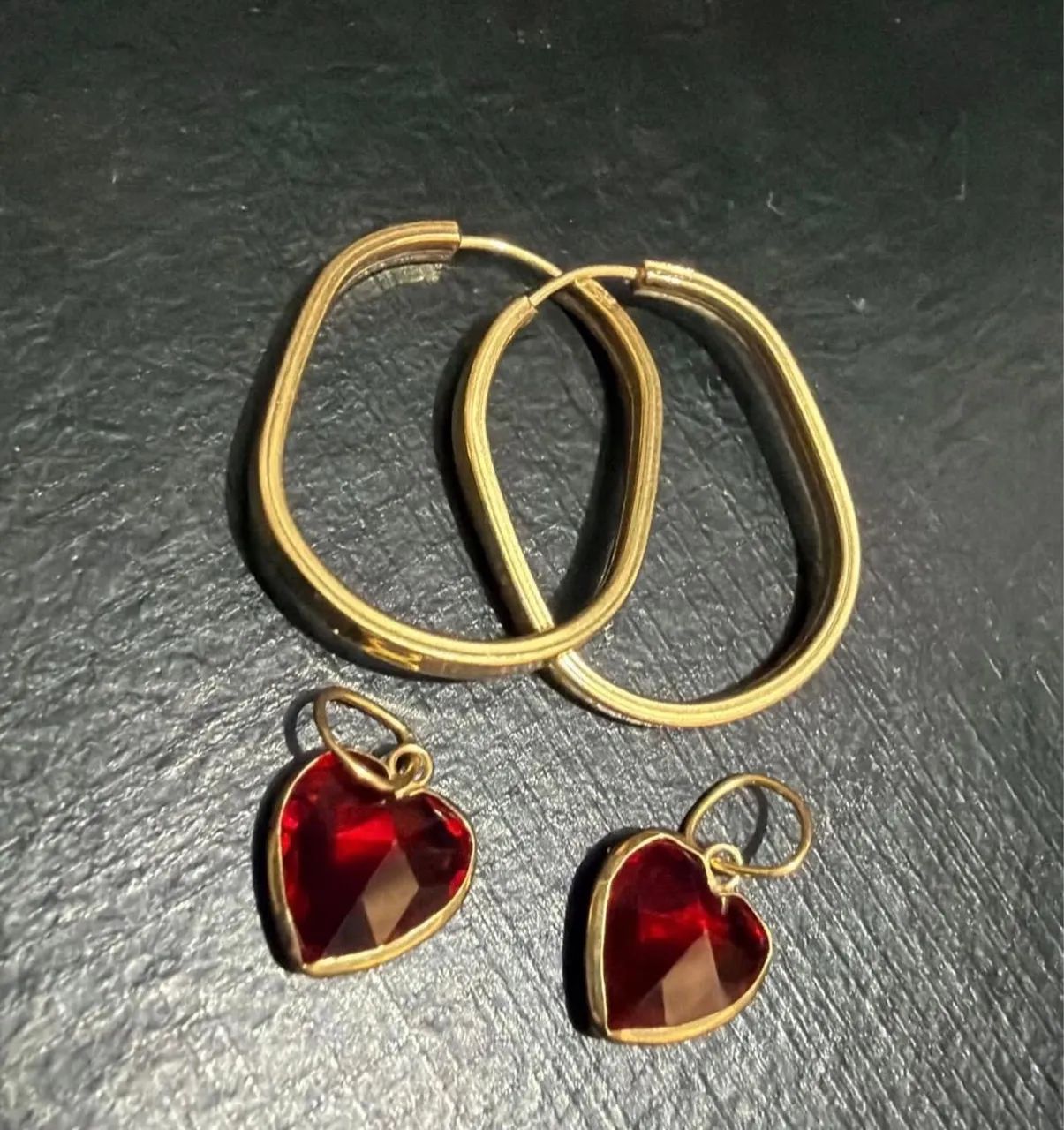 Argolas de ouro 18k vendemos no atacado e varejo. - Foto 2