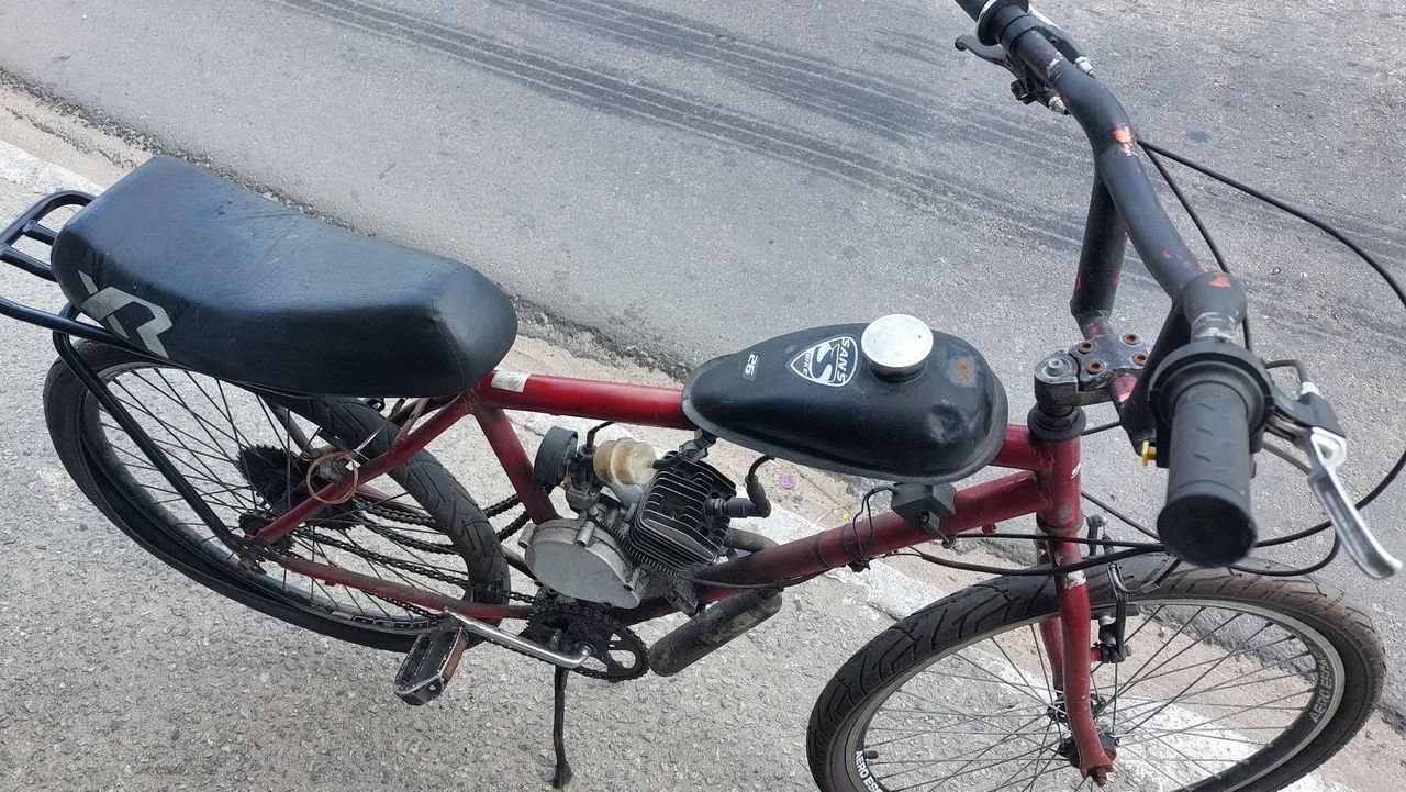 Vende-se bicicleta motorizada 75cc -  - Foto 3