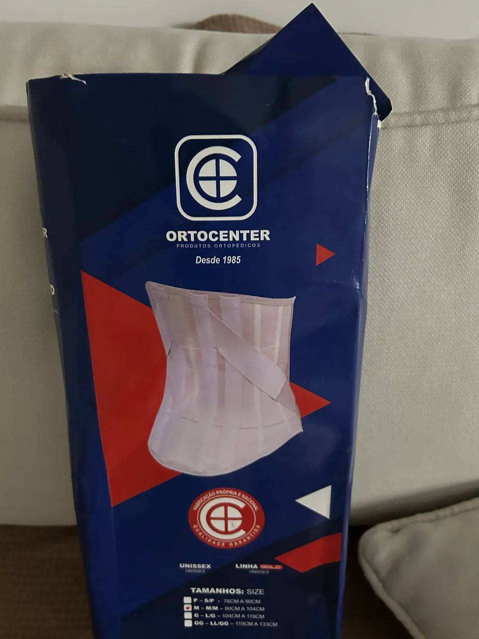 Cinta ortopédica tamanho m - Foto 2