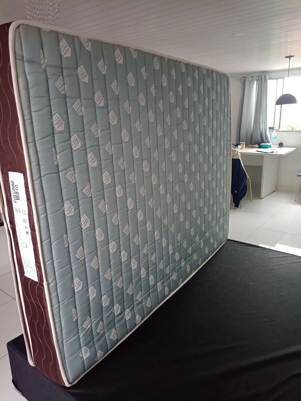 Cama Casal Completa com base e Colchão Probel  - Foto 5