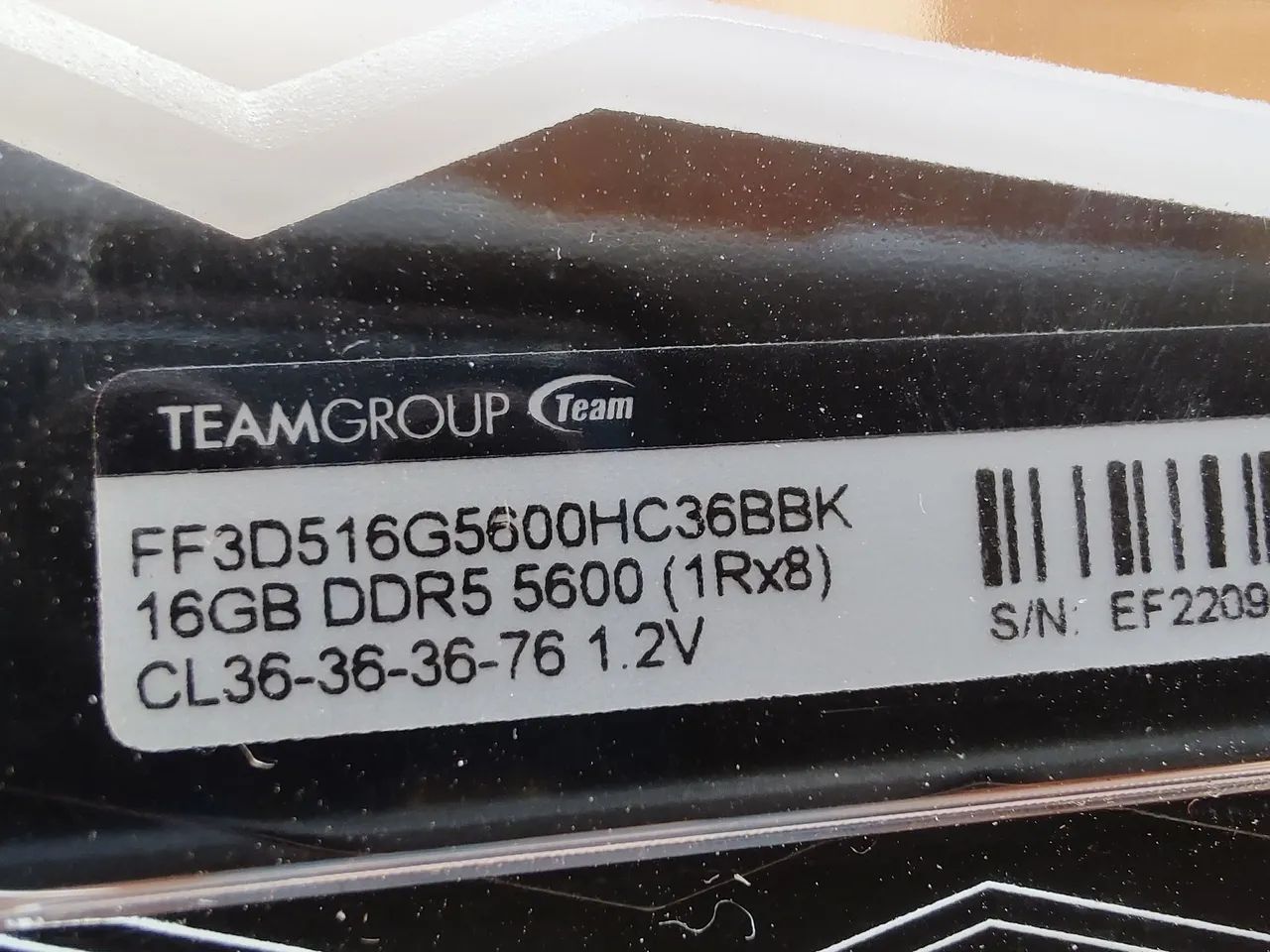 Memória RAM TeamGroup T-Forcer Delta DDR5 5600MHZ CL36 - Foto 5