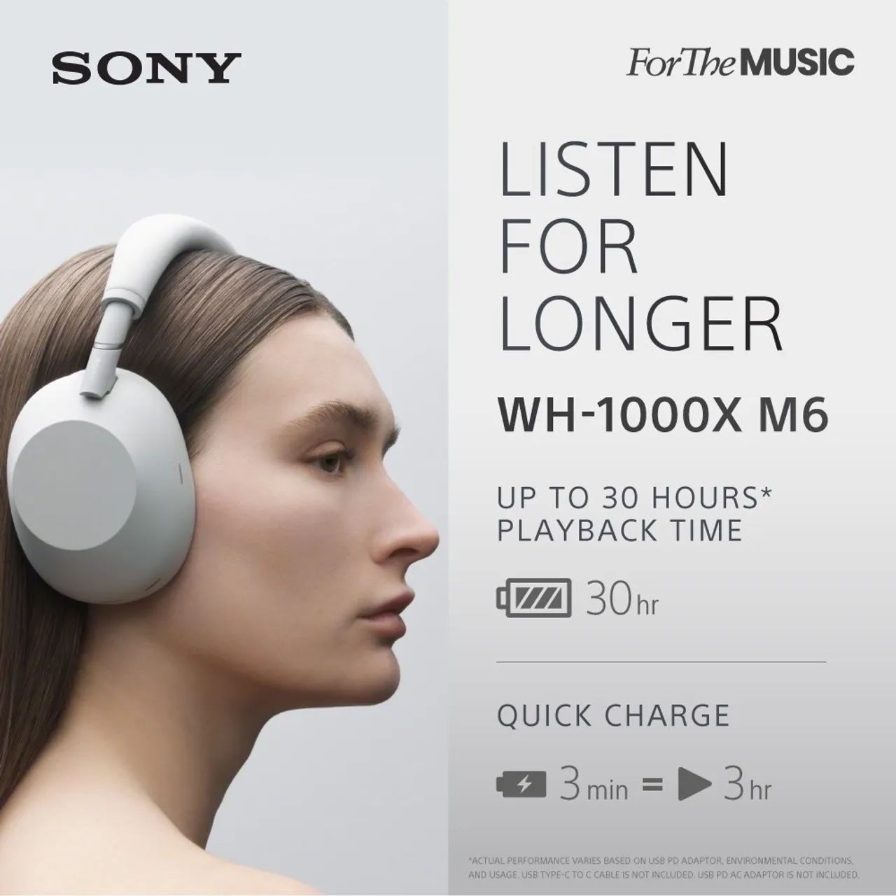 Fone De Ouvido Sony Wh-1000xm6 - Foto 2